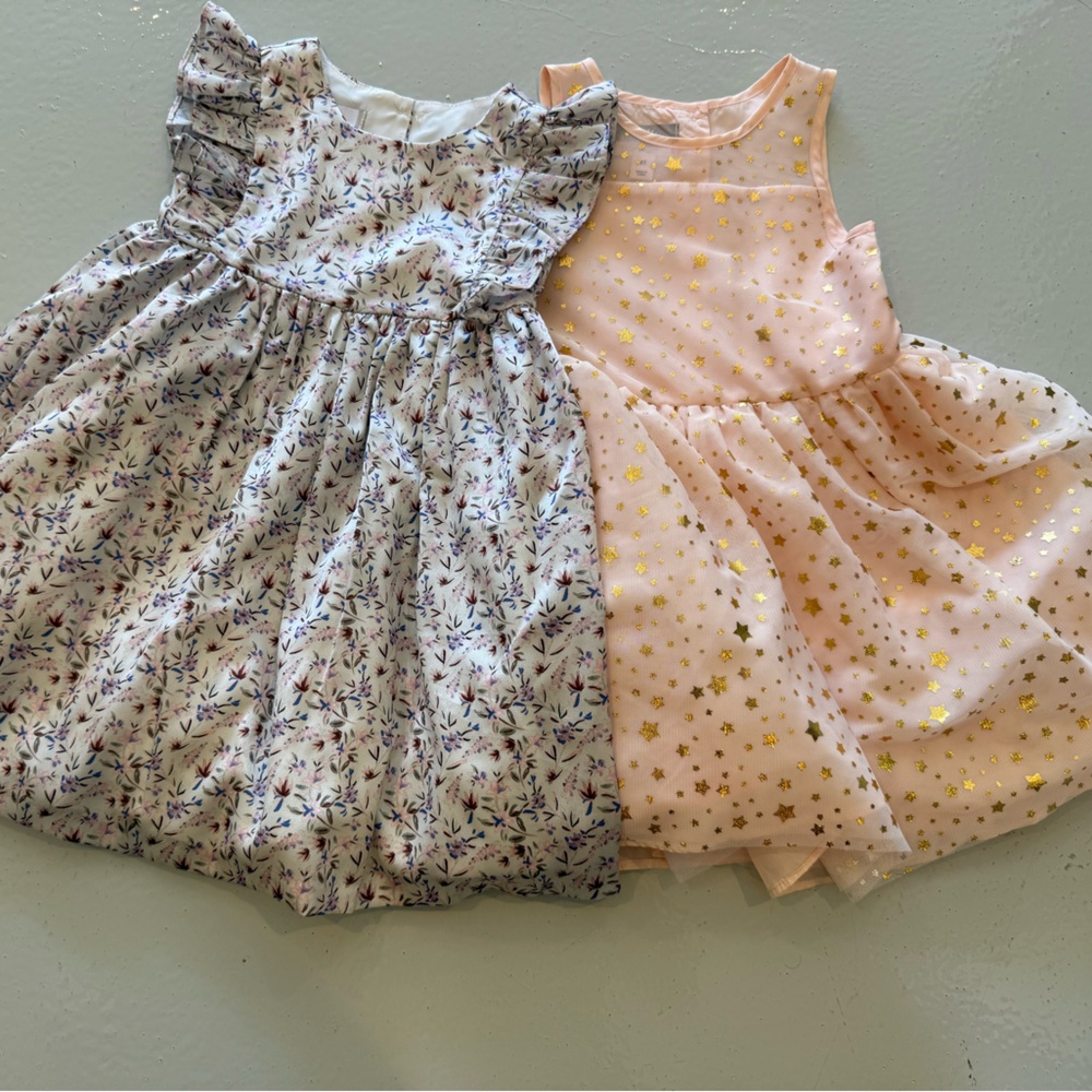 2 x girls dresses - size 4
